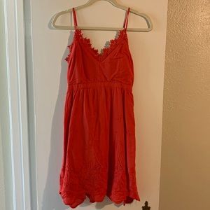 Red dress
